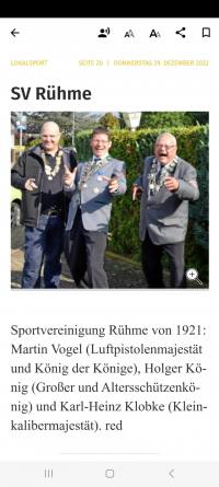 Artikel Braunschweiger Zeitung, 29.12.2022